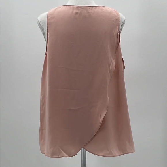 Socialite Open Back Sleeveless Swing Top in Pink Champagne - NEW - Large - Picture 1 of 5